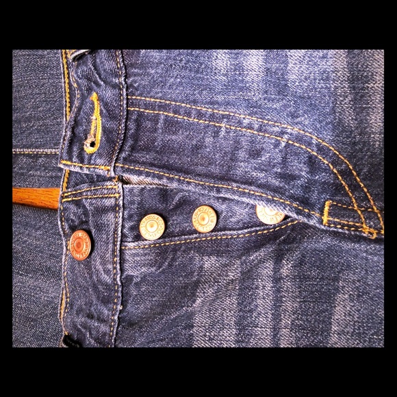 Levi's Denim - Rare Vintage Levi 4 Button Up Fly Waist 26